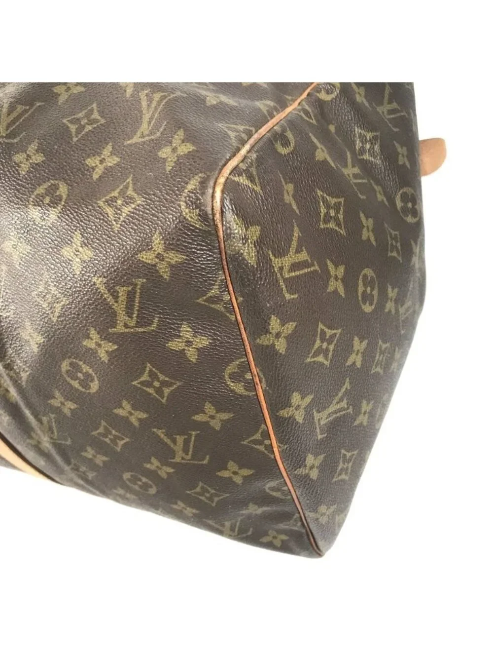 Louis Vuitton Boston Bag Sac 55 Monogram Canvas Brown
